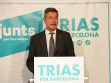 El portavoz de Junts en el Ayuntamiento de Barcelona, Jordi Martí.