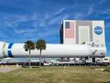 El cohete New Glenn se ha transportado al Complejo de Lanzamiento 36 de Centro Espacial Kennedy.