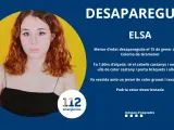 La menor de edad desaparecida en Santa Coloma de Gramanet.