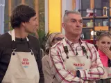 Julio Salinas y Manolo Sarriá, en 'Bake Off: famosos al horno'.