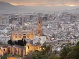 La ciudad de Málaga, en una imagen de archivo.