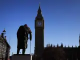 Vista del Parlamento en Londres.