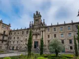 La plaza de la Inmaculada es una de las más bonitas de Galicia.