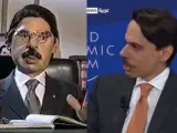 Aznar y su guiñol de Canal Plus.
