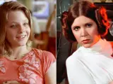 Jodie Foster en 'Taxi Driver' y Carrie Fisher en 'Star Wars'