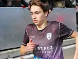 El joven triatleta de 17 años Lucas García.