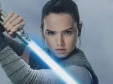 Daisy Ridley como Rey Skywalker en la franquicia 'Star Wars'