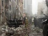 Imagen de archivo de un ataque ruso en Kiev