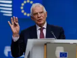Josep Borrell en Bruselas.