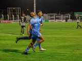Anderson Tanque dedica el gol a su padre fallecido.