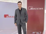 Diego Losada, presentador de 'Noticias Cuatro'.