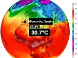 Récord de temperaturas en la estación valenciana de Gavarda.