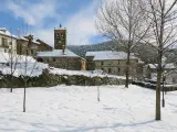 Pueblo de Jasa (Huesca), situado en pleno Pirineo oscense