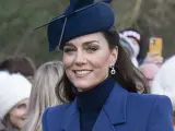 La princesa de Gales, Kate Middleton, en una aparición pública de la familia real británica el pasado 25 de diciembre.