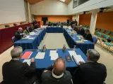 La comisión mixta sobre la financiación se ha reunido este miércoles en el Parlamento valenciano.