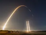 El Falcon Heavy que capturó el fotógrafo se encargaba de llevar el avión secreto USSF-52 de EEUU a la órbita.