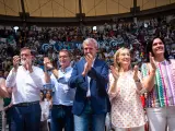 Mitin central del PP en Pontevedra previo a las elecciones generales.