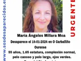 Mujer desaparecida en O Carballiño, Ourense.