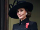 La princesa de Gales, Kate Middleton, durante los actos con motivo del Día del Recuerdo, en noviembre.