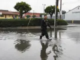 Zona inundada en California.