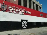 Fachada del estadio de Chacarita Juniors.