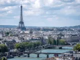 Panorámica de la ciudad de París.