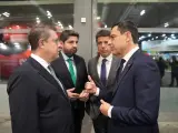 Reunión de los presidentes de Castilla-La Mancha, Murcia, Comunidad Valenciana y Andalucía en Fitur.