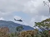Aeronave estrellada en Colombia