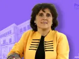 Isabel Faraldo, la candidata de Podemos a las elecciones gallegas.