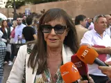 María Ángeles Grajal, en la plaza de toros de las Ventas.