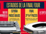 El anuncio de la RFEF de los estadios de la Final Four de la Nations League.