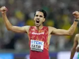 Mo Katir, en el Mundial de Budapest en agosto de 2023.