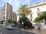 Calle de Colón, una de las más caras de Valencia para comprar un piso.