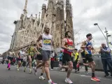 -Una imagen de una Mitja Marató anterior en Barcelona.