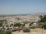 Vistas panorámicas del barrio del Realejo-San Matías de Granada, uno de los que cuenta con las calles más caras para comprar un piso.