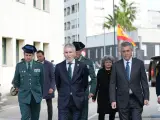 Marlaska en su visita a la Comandancia de la Guardia Civil de Cádiz.