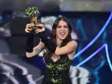 Angelina Mango, ganadora de Sanremo.