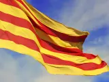Bandera de Cataluña.
