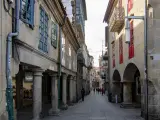 Calle del casco antiguo de Pontevedra.