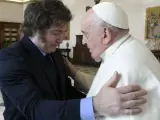 Javier Milei, el reciente presidente de Argentina ha visitado al Papa Francisco este lunes 12 de febrero, después de haber cargado en varias ocasiones contra el pontífice durante su campaña electoral
