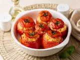 Tomates rellenos al horno