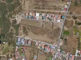Vista satélite de la barriada del Zabal, conocida como 'Villa Narco'