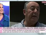 Paloma Barrientos desmiente la relación entre Tita Cervera y 'El Chatarrero'.
