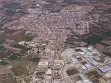Vista aérea de la localidad alicantina de Almoradí.
