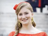 La princesa Isabel de Bélgica, en julio de 2021.