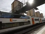Un tren de Rodalies de Catalunya.