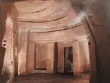 Hipogeo de Hal Saflieni, el templo subterráneo prehistórico en Malta.