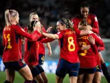 La selección española de fútbol se juega la clasificación a los Juegos Olímpicos en las finales de la Nations League.
