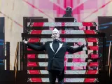 Pet Shop Boys durante su actuaci&oacute;n en el festival de m&uacute;sica Primavera Sound en 2023.