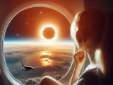 El eclipse solar se podrá ver a 9 km de altura en un vuelo de la aerolínea Delta Airlines.